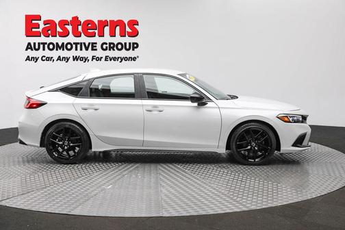 Platinum White Pearl 2023 Honda Civic Sport