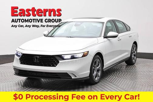 Platinum White Pearl 2024 Honda Accord EX