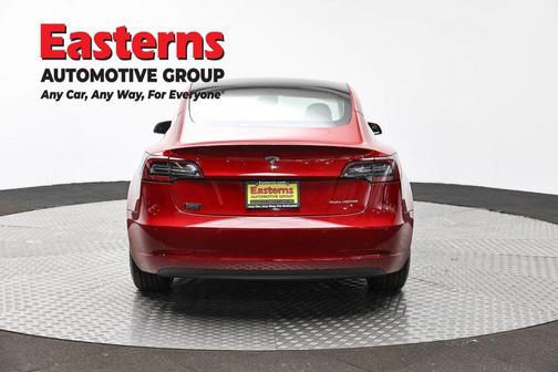 Red Multi-Coat 2019 Tesla Model 3 Long Range