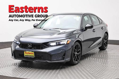 Gray 2025 Honda Civic Sport