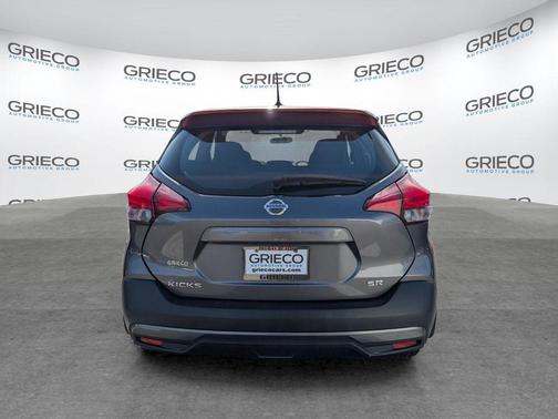Gun Metallic/Monarch Orange 2019 Nissan Kicks SR