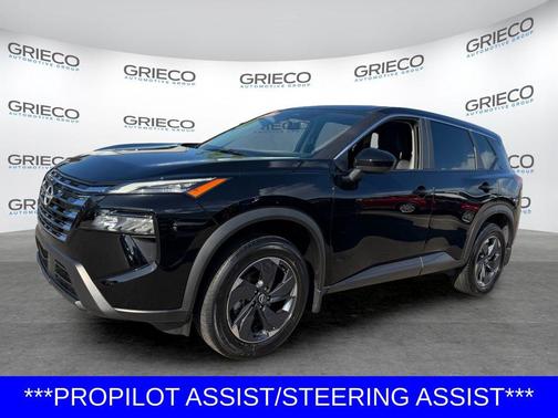 Super Black 2025 Nissan Rogue SV