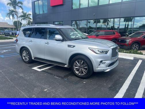 Liquid Platinum 2019 INFINITI QX80 Luxe