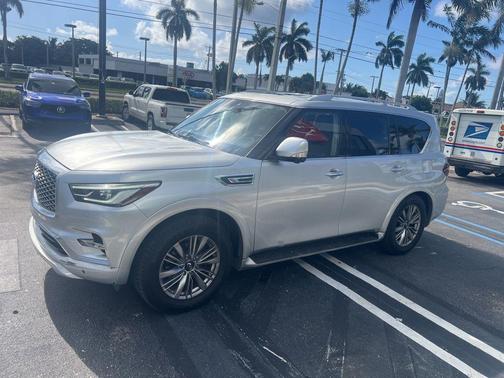Liquid Platinum 2019 INFINITI QX80 Luxe
