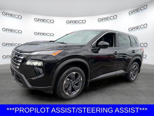 Super Black 2025 Nissan Rogue SV