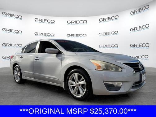 Brilliant Silver Metallic 2013 Nissan Altima 2.5 SV