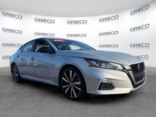 Brilliant Silver Metallic 2021 Nissan Altima SR VC-Turbo FWD