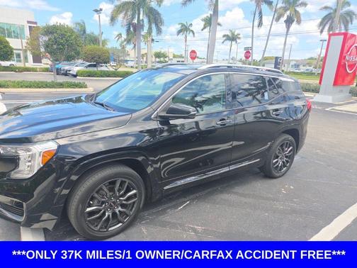 Ebony Twilight Metallic 2022 GMC Terrain Denali