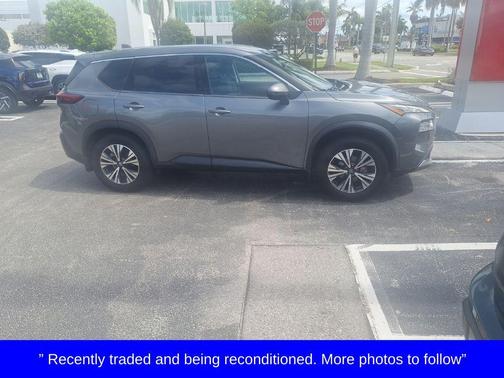 Gun Metallic 2021 Nissan Rogue SV