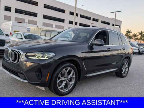 Dark Graphite Metallic 2024 BMW X3 sDrive30i