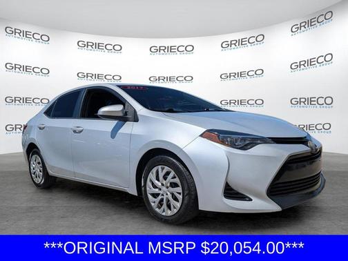 Classic Silver Metallic 2017 Toyota Corolla LE
