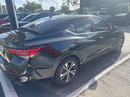 Super Black 2022 Nissan Sentra SV