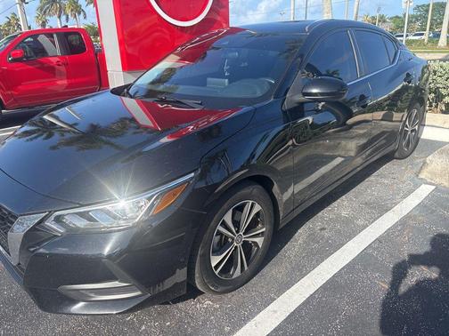 Super Black 2022 Nissan Sentra SV