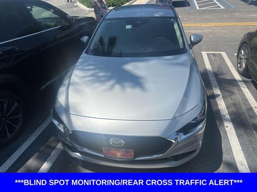 Sonic Silver Metallic 2019 Mazda Mazda3 FWD w/Select Package