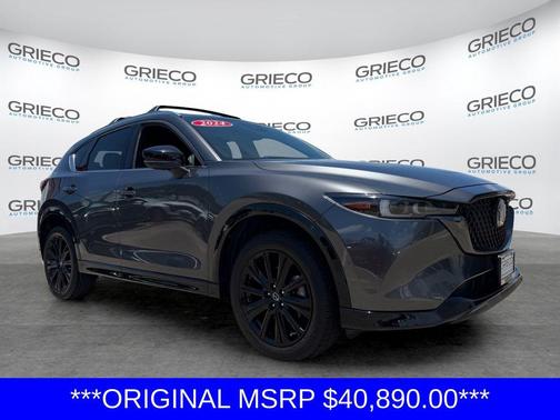 Machine Gray Metallic 2024 Mazda CX-5 2.5 Turbo Premium