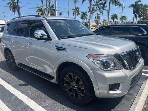 Brilliant Silver Metallic 2020 Nissan Armada Platinum 2WD