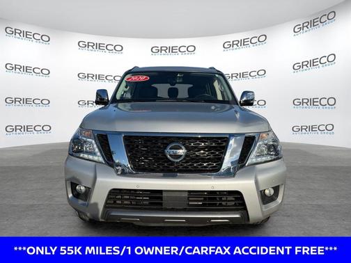 Brilliant Silver Metallic 2020 Nissan Armada Platinum 2WD