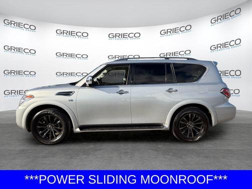 Brilliant Silver Metallic 2020 Nissan Armada Platinum 2WD