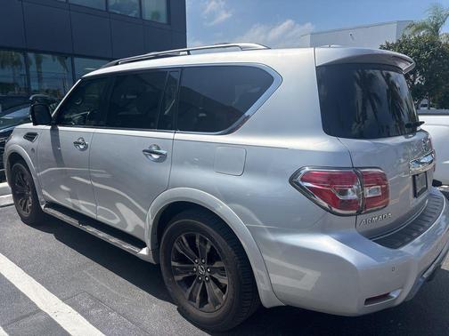 Brilliant Silver Metallic 2020 Nissan Armada Platinum 2WD