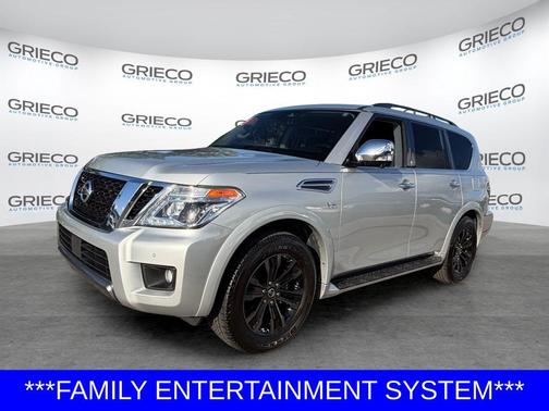Brilliant Silver Metallic 2020 Nissan Armada Platinum 2WD