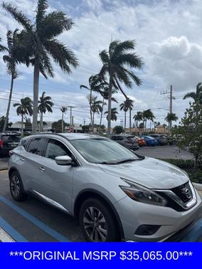 Brilliant Silver Metallic 2018 Nissan Murano SV