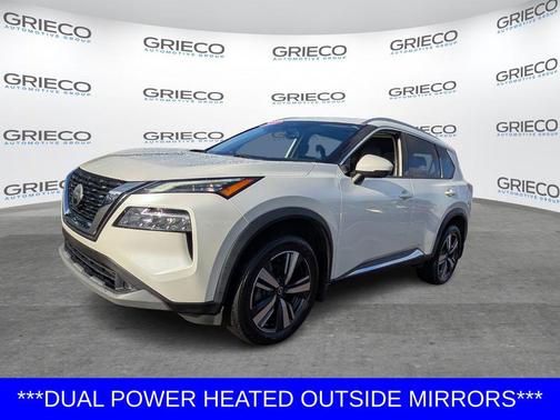 Pearl White Tricoat 2021 Nissan Rogue SL