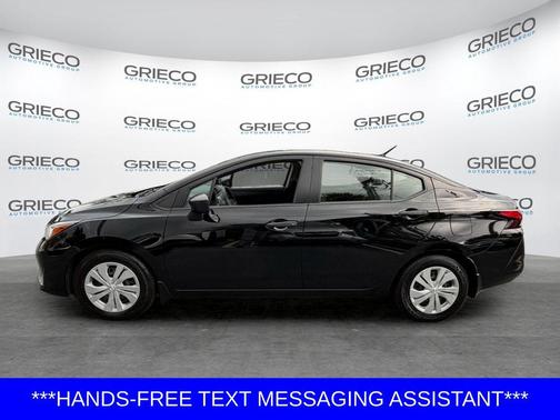 Super Black 2023 Nissan Versa 1.6 S