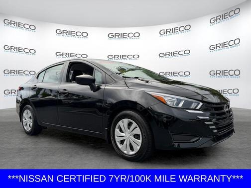 Super Black 2023 Nissan Versa 1.6 S