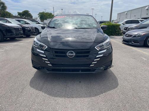 Super Black 2023 Nissan Versa 1.6 S