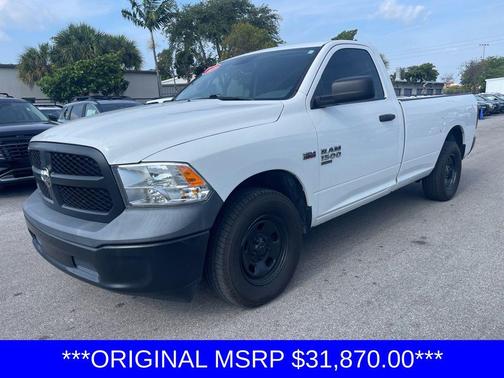 Bright White Clearcoat 2019 RAM 1500 Tradesman