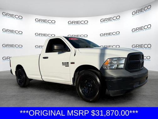 Bright White Clearcoat 2019 RAM 1500 Tradesman