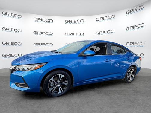 Electric Blue Metallic 2021 Nissan Sentra SV
