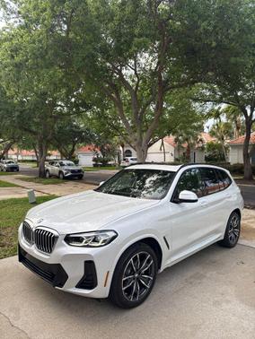 Mineral White Metallic 2022 BMW X3 xDrive30i