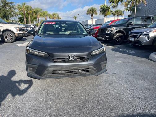Meteorite Gray Metallic 2022 Honda Civic LX