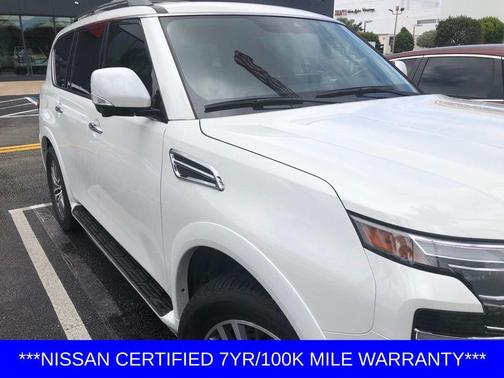 Aspen White Tricoat 2023 Nissan Armada SL 2WD
