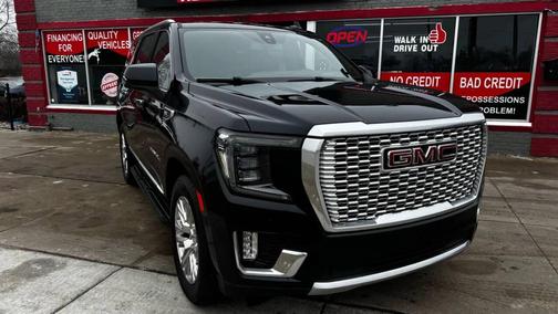 Midnight Blue Metallic 2021 GMC Yukon Denali