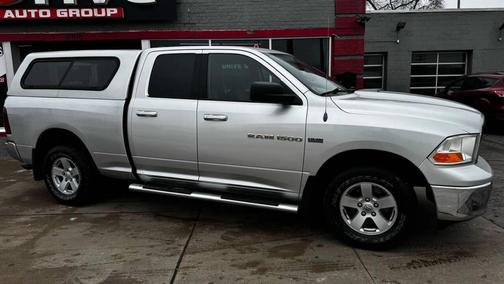Bright Silver Metallic Clearcoat 2011 Dodge Ram 1500 SLT