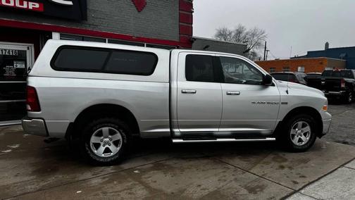 Bright Silver Metallic Clearcoat 2011 Dodge Ram 1500 SLT
