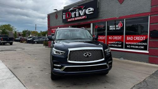 Hermosa Blue 2018 INFINITI QX80 Base