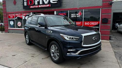 Hermosa Blue 2018 INFINITI QX80 Base