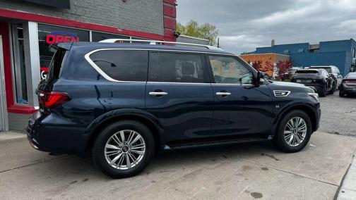 Hermosa Blue 2018 INFINITI QX80 Base
