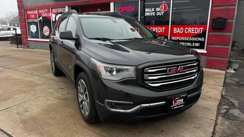 Iridium Metallic 2017 GMC Acadia SLT-1