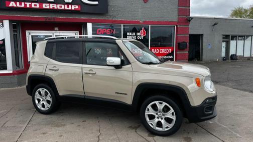 Mojave Sand 2015 Jeep Renegade Limited