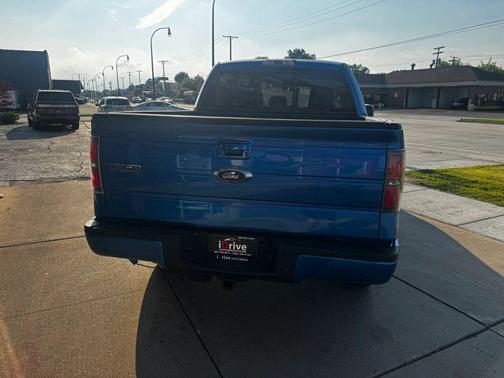 Blue 2013 Ford F-150 FX4