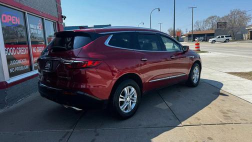 Red 2018 Buick Enclave Essence