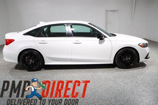 Platinum White Pearl 2024 Honda Civic Sport