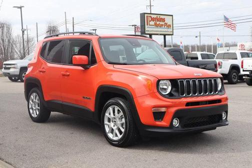 Omaha Orange Clearcoat 2021 Jeep Renegade Latitude