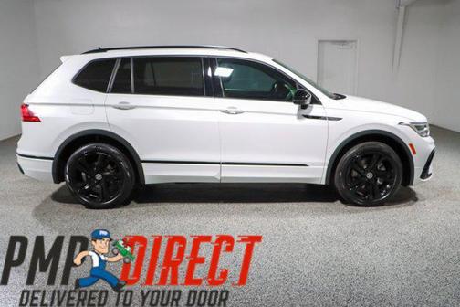 Opal White Pearl 2024 Volkswagen Tiguan 2.0T SE R-Line Black