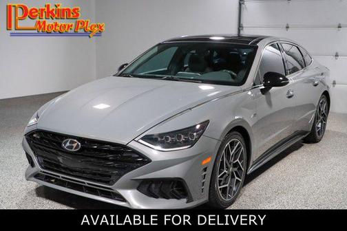 Gray 2023 Hyundai SONATA N Line