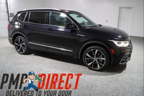 Deep Black Pearl 2022 Volkswagen Tiguan 2.0T SEL R-Line 4MOTION
